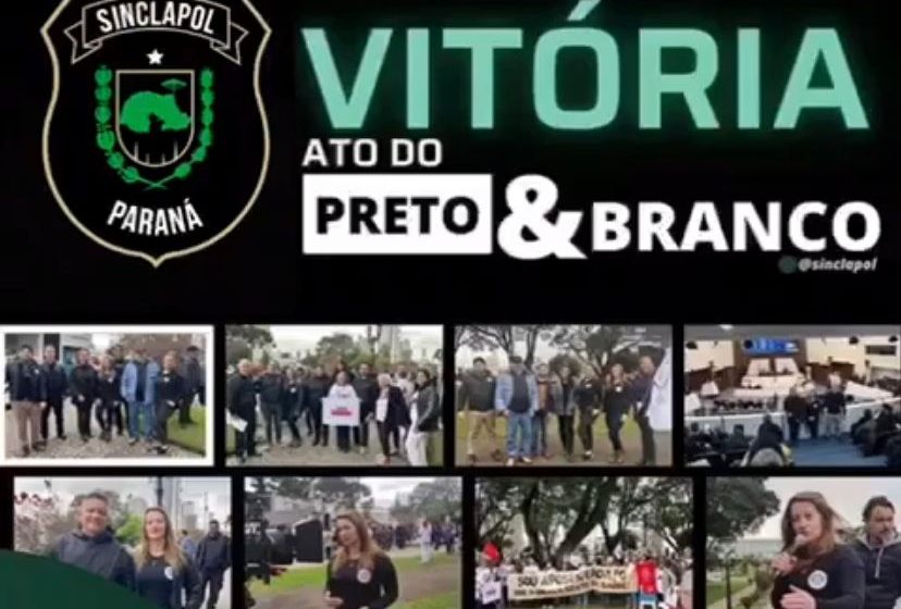  VITÓRIA – ATO DO PRETO & BRANCO